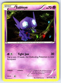Sableye Uncommon Legendary Treasures 61/113 LP 2013