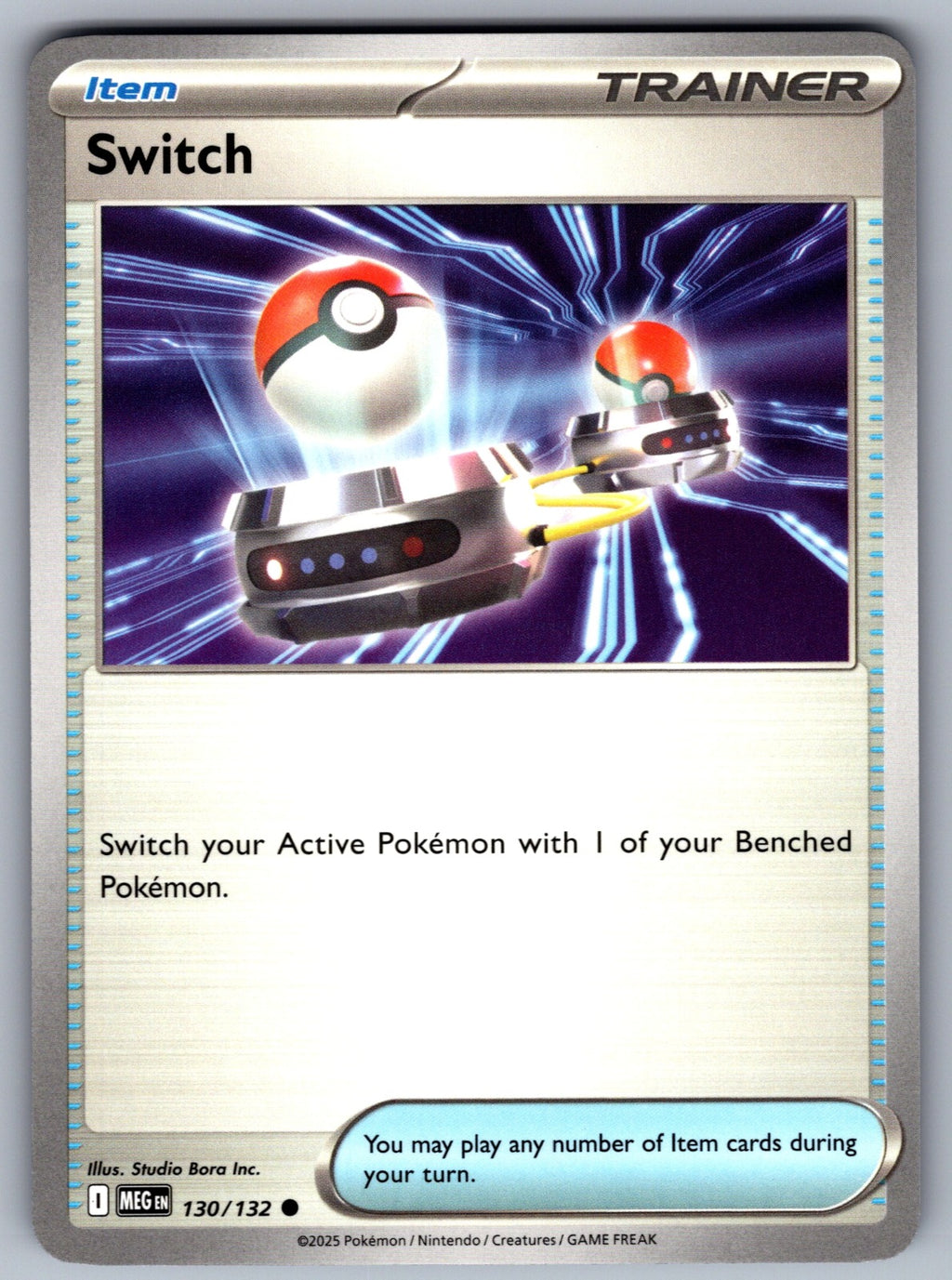 Switch Common ME01: Mega Evolution 130/132 NM 2025