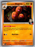 Team Rocket's Dugtrio - Uncommon ME: Ascended Heroes 101/217 NM 2026