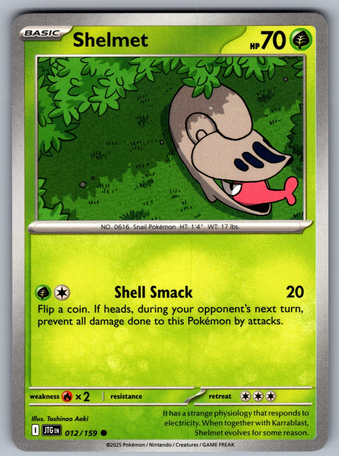 Shelmet Common SV09: Journey Together 012/159 NM 2025