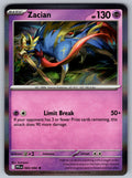 Zacian Holo Rare ME02: Phantasmal Flames 045/094 NM 2025