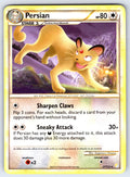 Persian Rare HeartGold SoulSilver 27/123 LP 2010