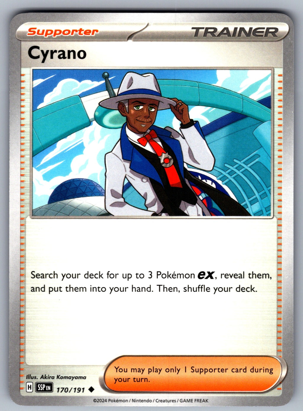 Cyrano Uncommon SV08: Surging Sparks 170/191 NM 2024