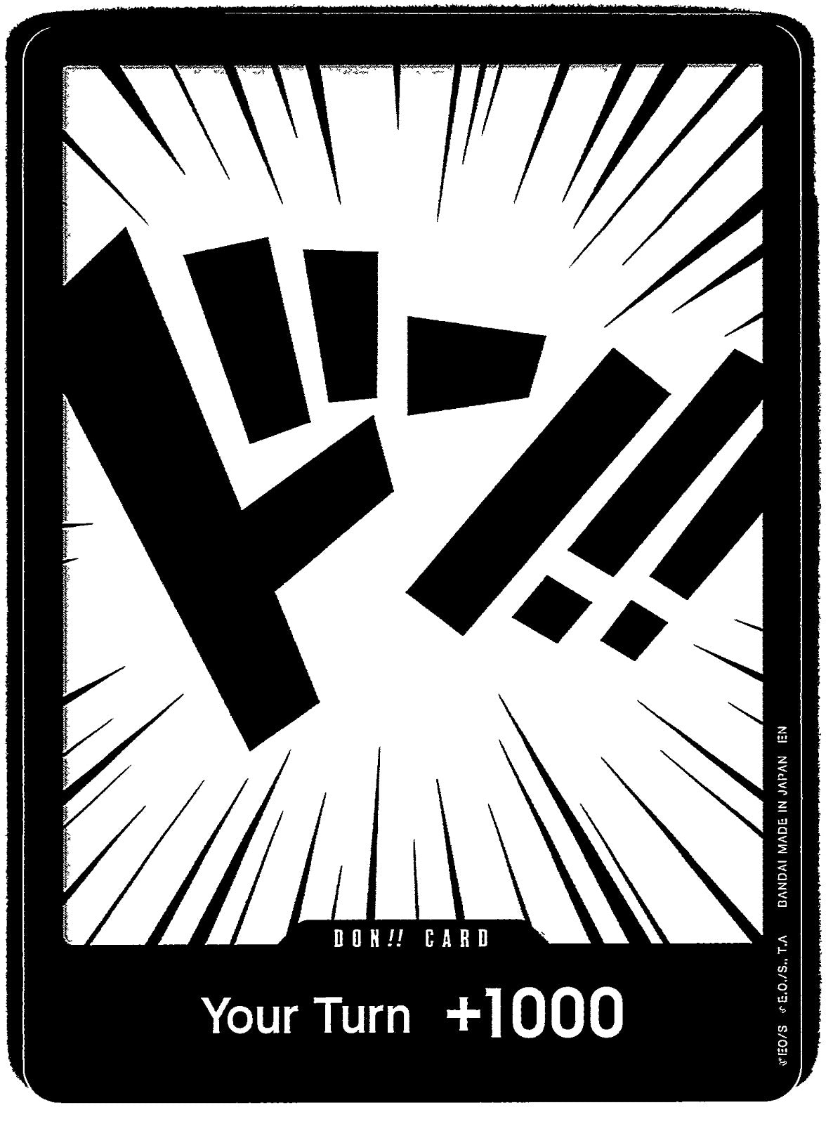 DON!! Card DON!! One Piece Demo Deck Cards NM 2024