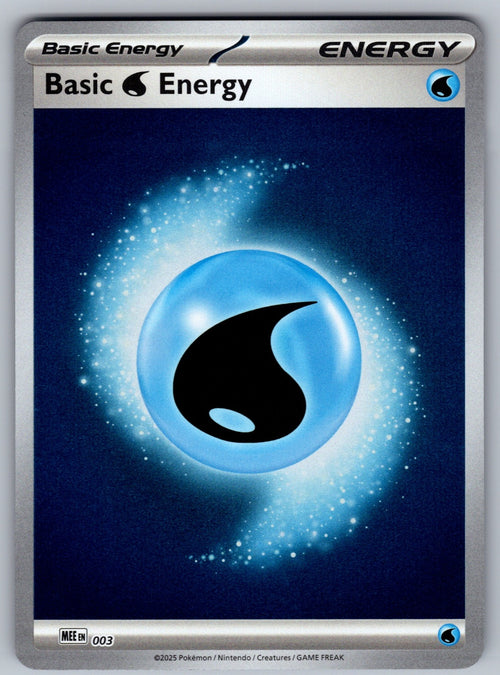 Basic Water Energy (Cosmos Holo) Holo Common SVE: Scarlet & Violet Energies 003 