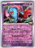 Team Rocket's Wobbuffet Reverse Holo Rare SV10: Destined Rivals 082/182 NM 2025