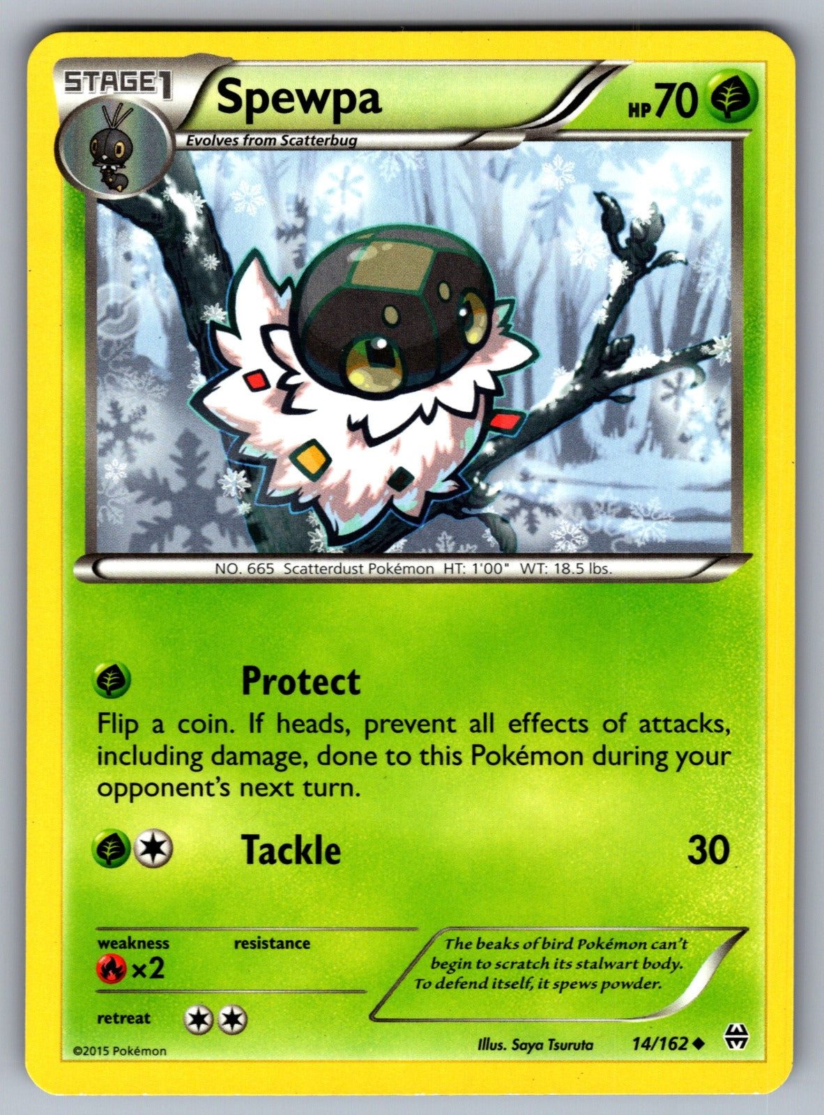Spewpa Uncommon XY - BREAKthrough 14/162 LP 2015