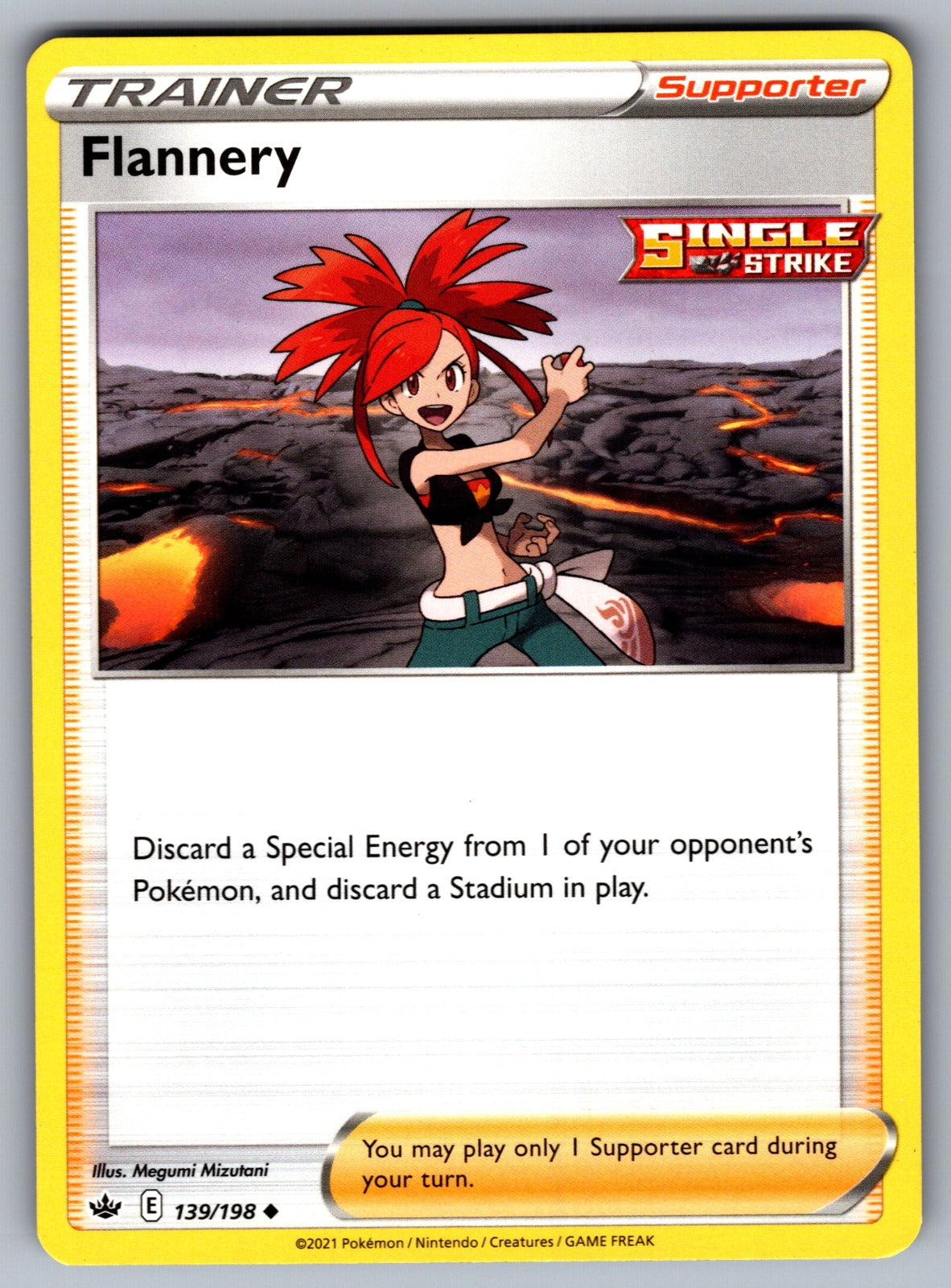 Flannery Uncommon SWSH06: Chilling Reign 139/198 NM 2021