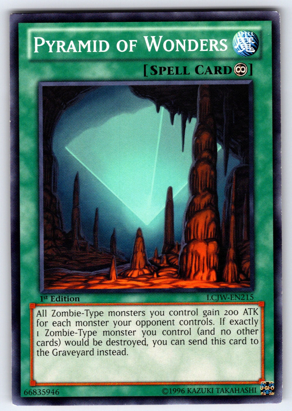 Pyramid of Wonders 1st Edition Super Rare Secret Slayers SESL-EN057 LP 2020