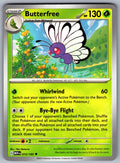 Butterfree Uncommon SV: Scarlet & Violet 151 012/165 NM 2023