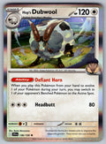 Hop's Dubwool Holo Rare SV09: Journey Together 136/159 NM 2025