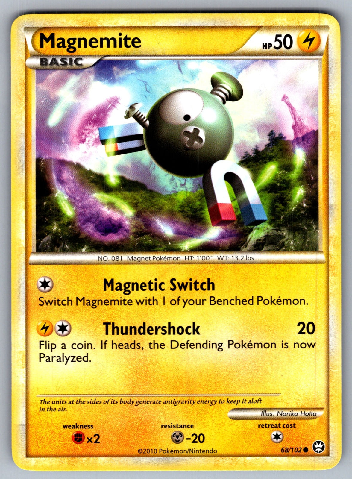 Magnemite Common Triumphant 68/102 LP 2010