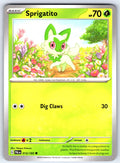 Sprigatito Common SV02: Paldea Evolved 013/193 NM 2023