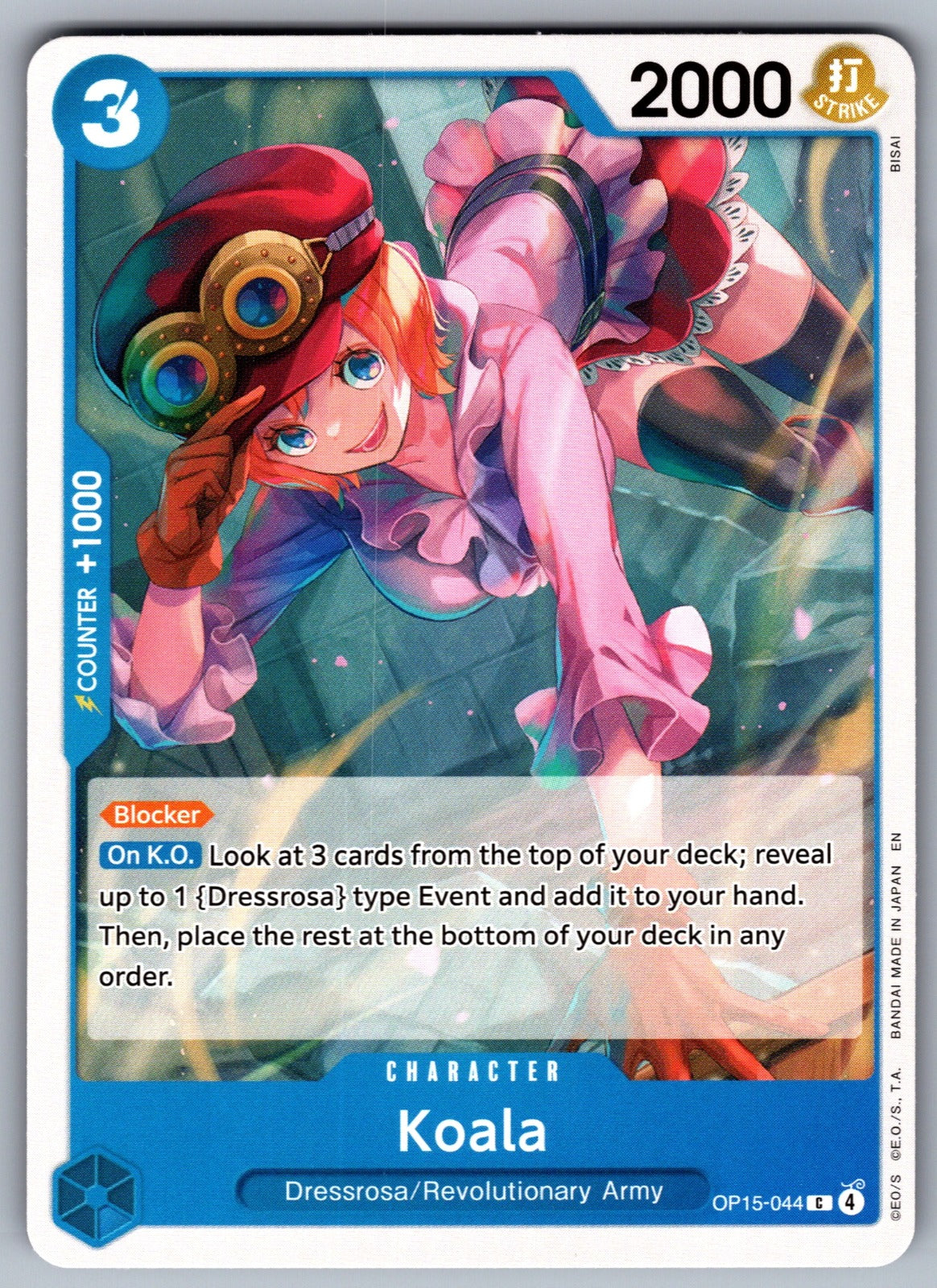 Koala C Adventure on Kami's Island OP15-044 NM 2026