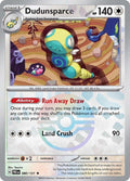 Dudunsparce (Poke Ball Pattern) Holo Rare SV: Prismatic Evolutions 080/131 NM 20