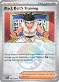 Black Belt's Training - (Poke Ball Pattern) Holo Common SV: Prismatic Evolutions