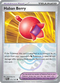 Haban Berry (Poke Ball Pattern) Holo Common SV: Prismatic Evolutions 111/131 NM 