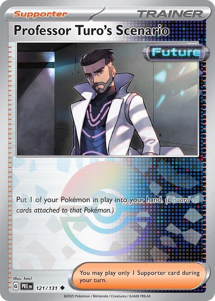 Professor Turo's Scenario (Poke Ball Pattern) Holo Uncommon SV: Prismatic Evolut