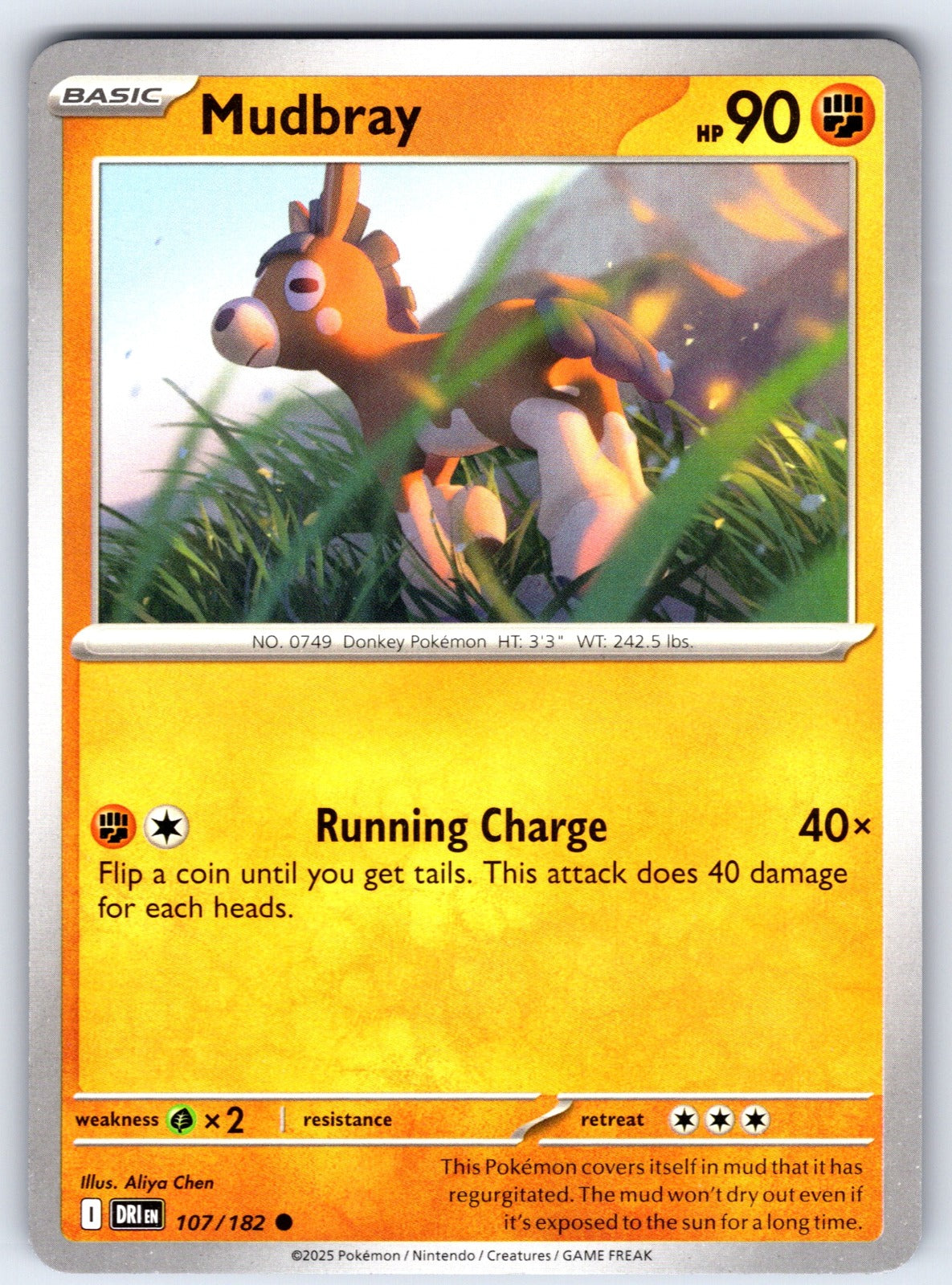 Mudbray Common SV10: Destined Rivals 107/182 NM 2025