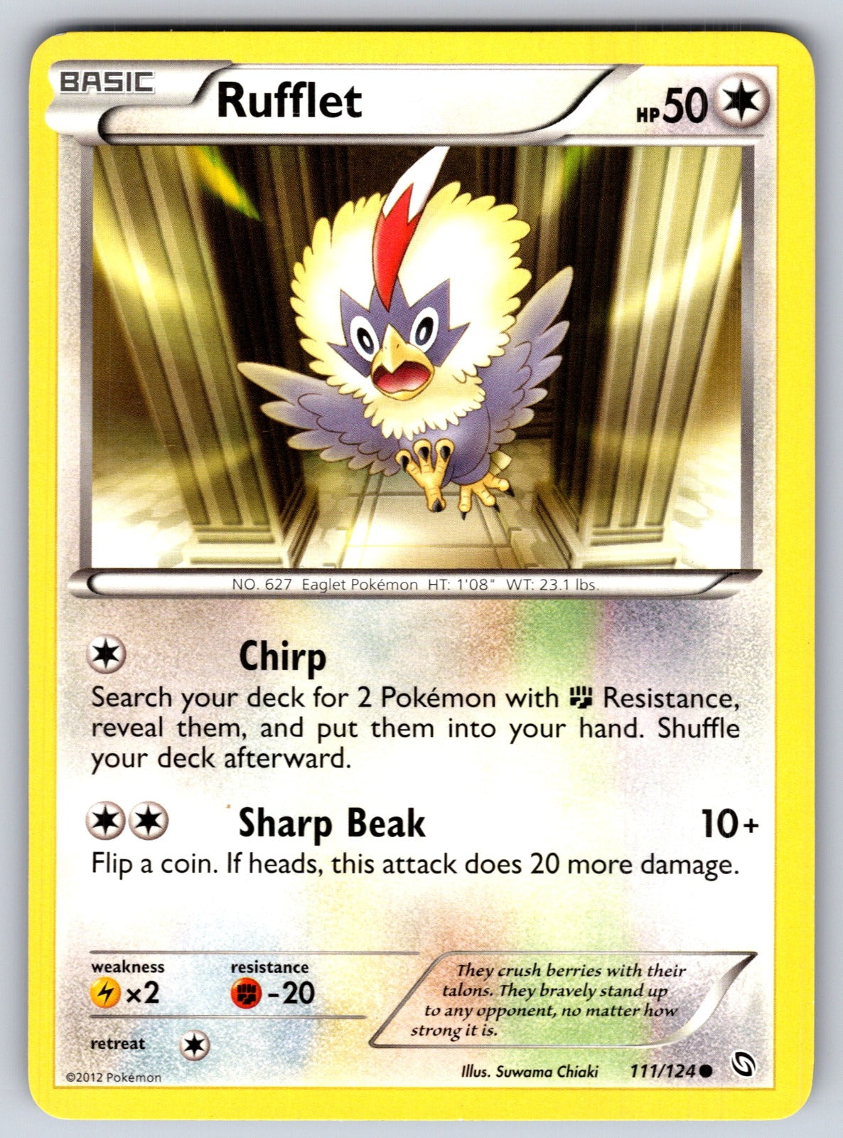 Rufflet Common Dragons Exalted 111/124 LP 2012