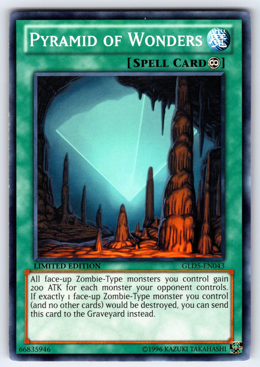 Pyramid of Wonders Limited Common Gold Series: Haunted Mine GLD5-EN043 LP 2012