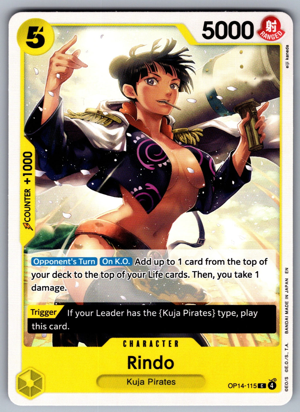 Rindo C The Azure Sea's Seven OP14-115 NM 2026