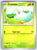 Cottonee Common SV: Prismatic Evolutions 007/131 NM 2025