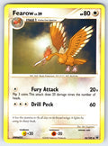 Fearow Uncommon Majestic Dawn 36/100 LP 2008