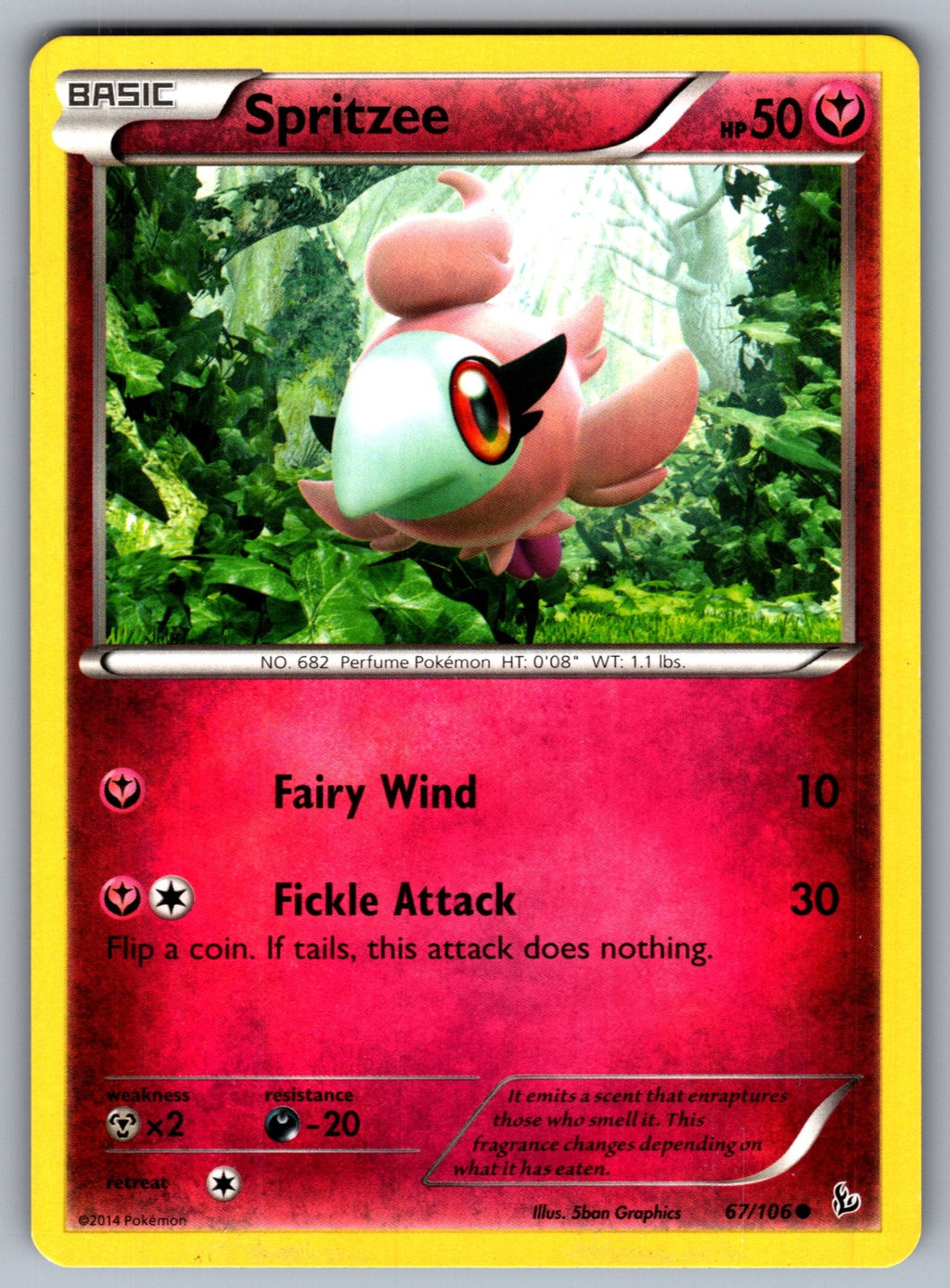 Spritzee Common XY - Flashfire 67/106 LP 2014