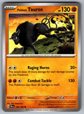 Paldean Tauros Uncommon SV02: Paldea Evolved 108/193 NM 2023