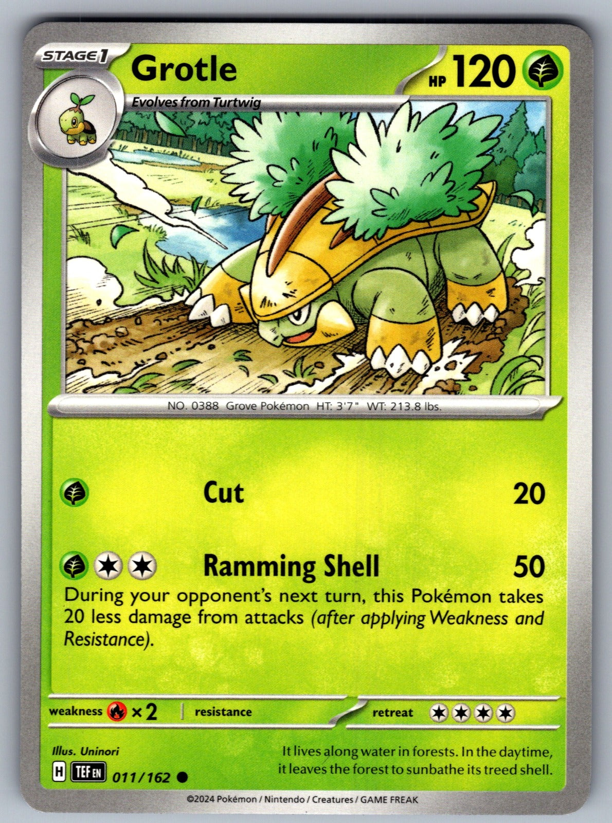 Grotle Common SV05: Temporal Forces 011/162 NM 2024