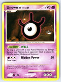 Unown (W) Uncommon Legends Awakened 80/146 LP 2008