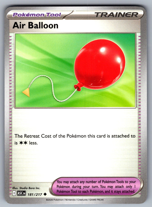 Air Balloon Uncommon ME: Ascended Heroes 181/217 NM 2026