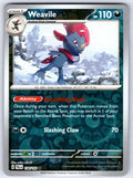 Weavile Reverse Holo Rare SV02: Paldea Evolved 134/193 NM 2023