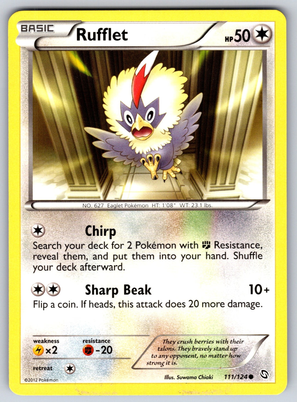 Rufflet Common Dragons Exalted 111/124 LP 2012