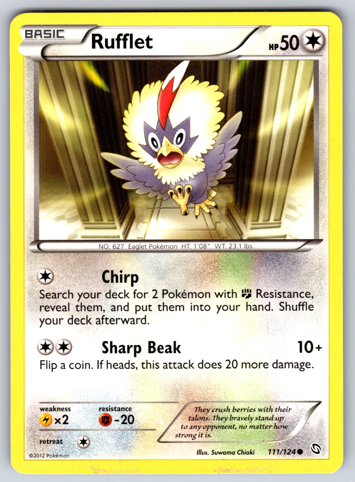 Rufflet Common Dragons Exalted 111/124 LP 2012