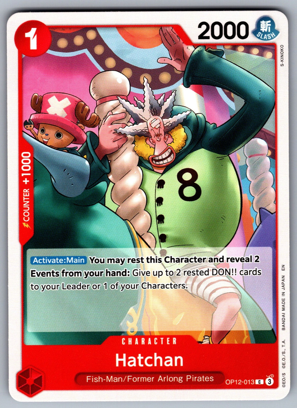 Hatchan C Legacy of the Master OP12-013 NM 2025