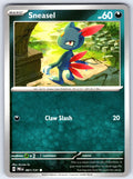 Sneasel Common SV: Prismatic Evolutions 061/131 NM 2025