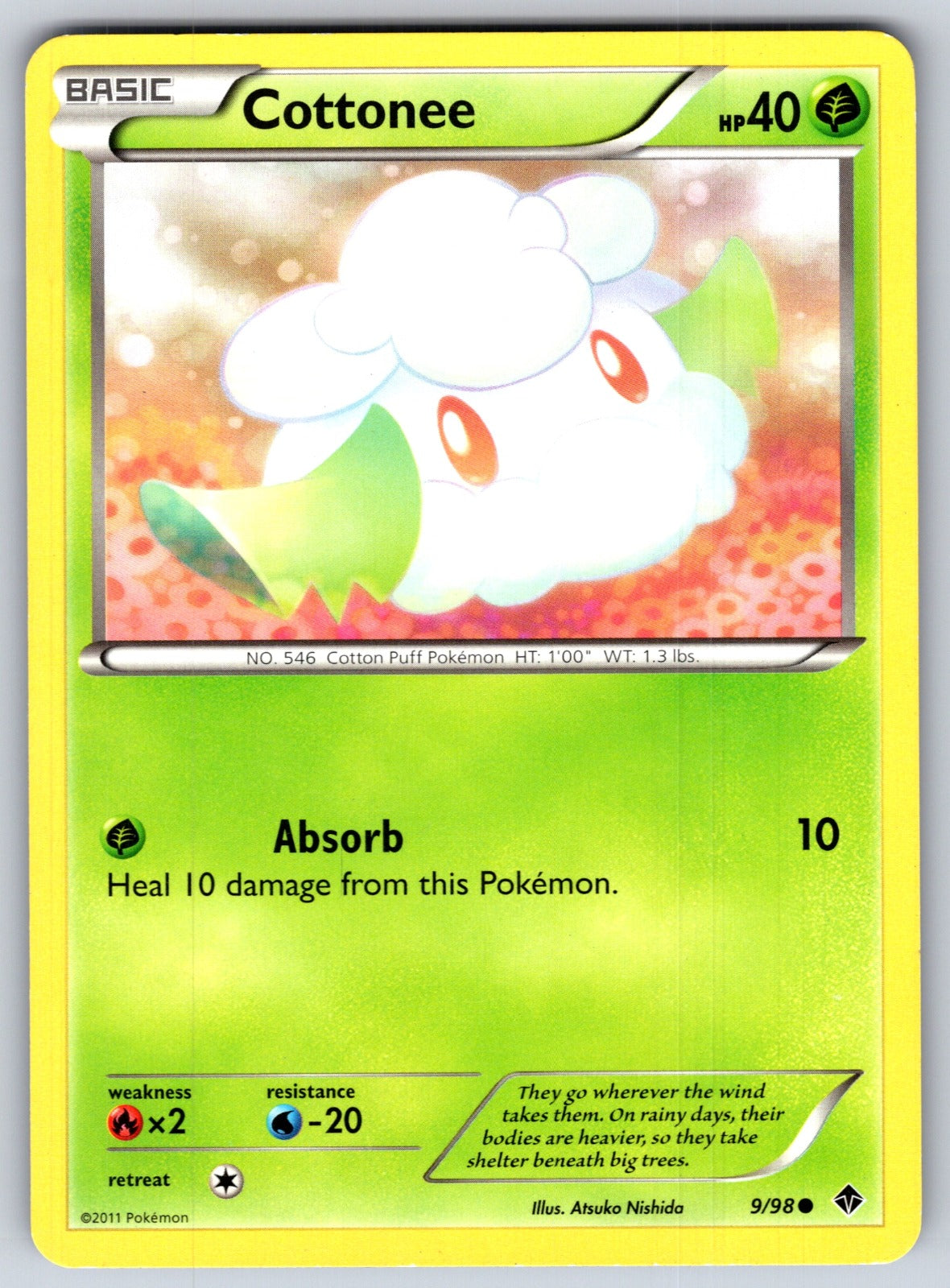 Cottonee (9) Common Emerging Powers 9/98 LP 2011