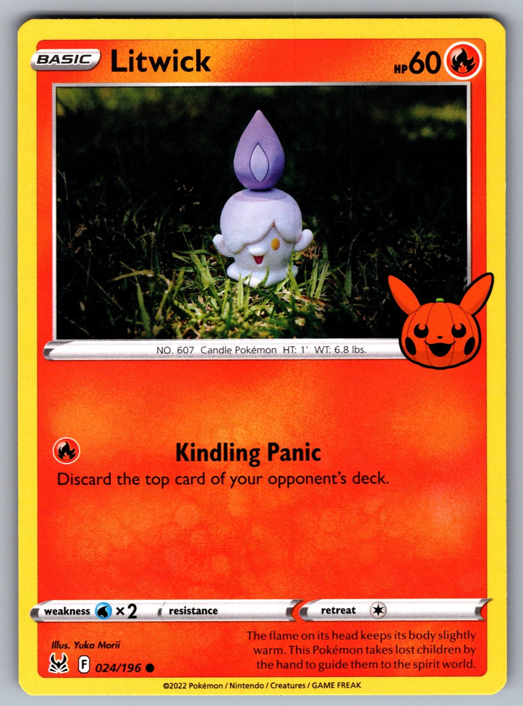 Litwick Common Trick or Trade BOOster Bundle 2023 024/196 NM 2023