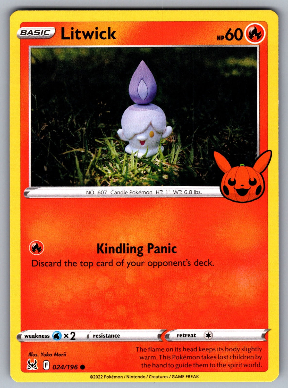 Litwick Common Trick or Trade BOOster Bundle 2023 024/196 NM 2023