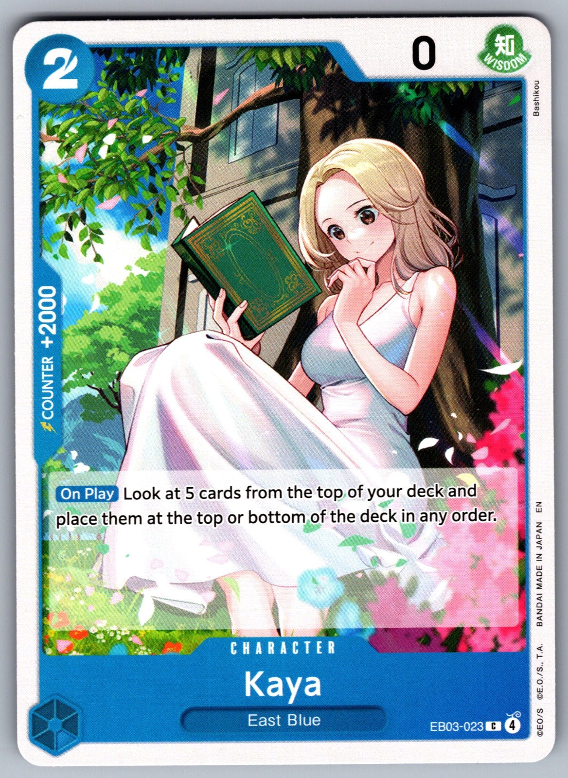 Kaya C Extra Booster: One Piece Heroines Edition EB03-023 NM 2026