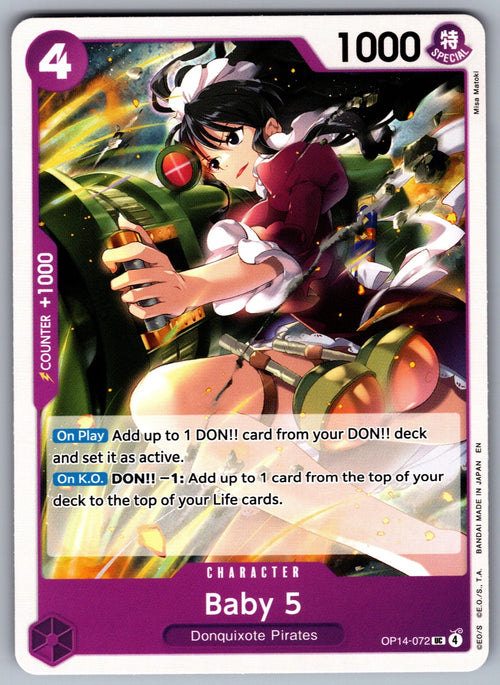 Baby 5 UC The Azure Sea's Seven OP14-072 NM 2026