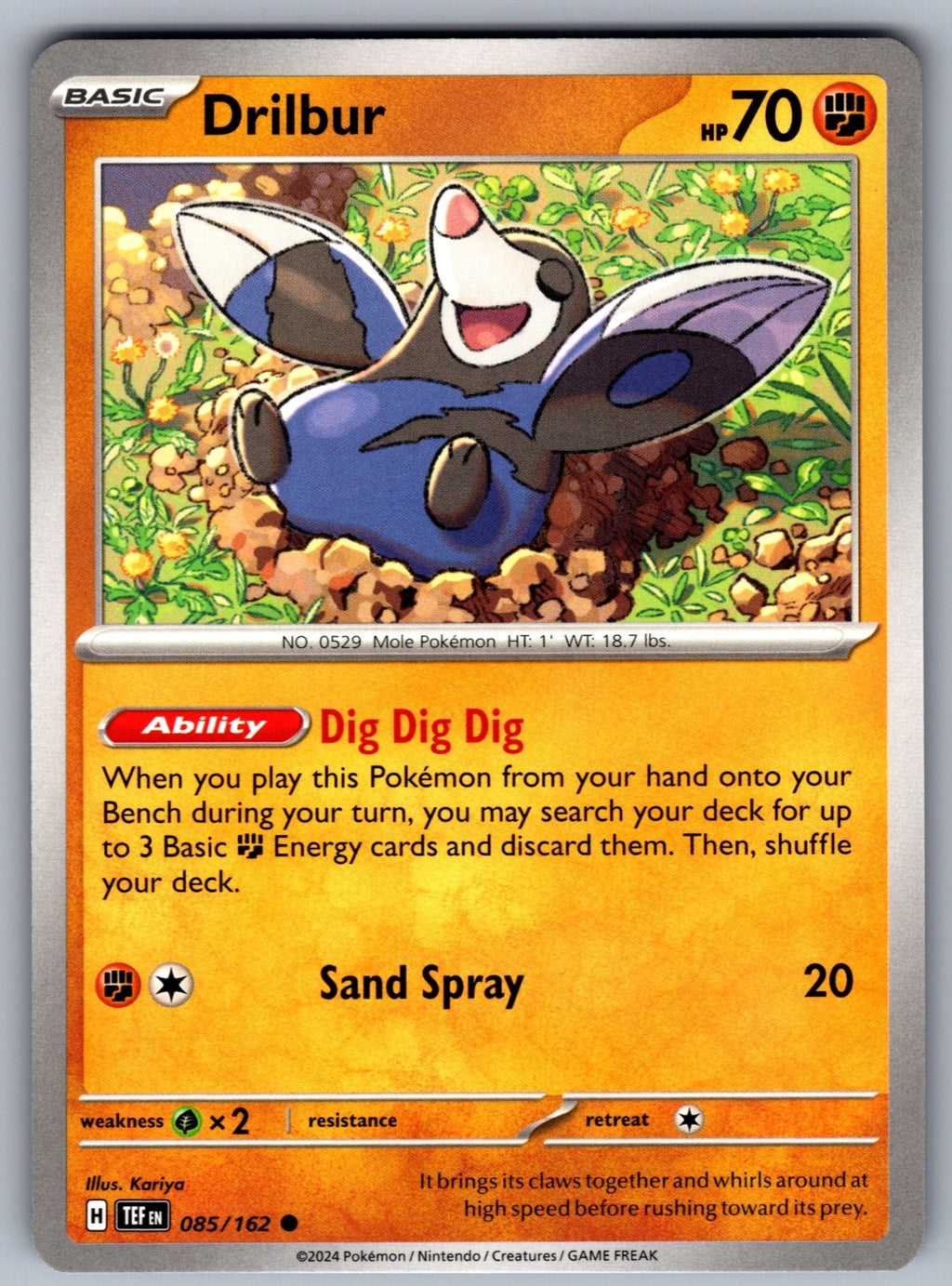 Drilbur Common SV05: Temporal Forces 085/162 NM 2024