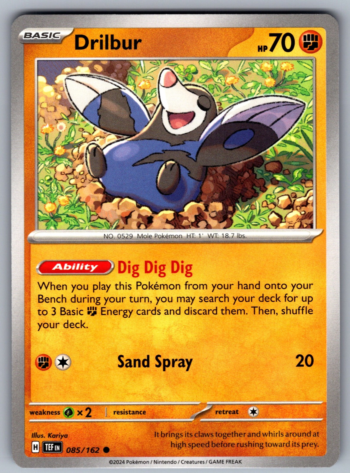 Drilbur Common SV05: Temporal Forces 085/162 NM 2024