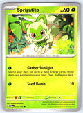 Sprigatito Common SV02: Paldea Evolved 012/193 NM 2023