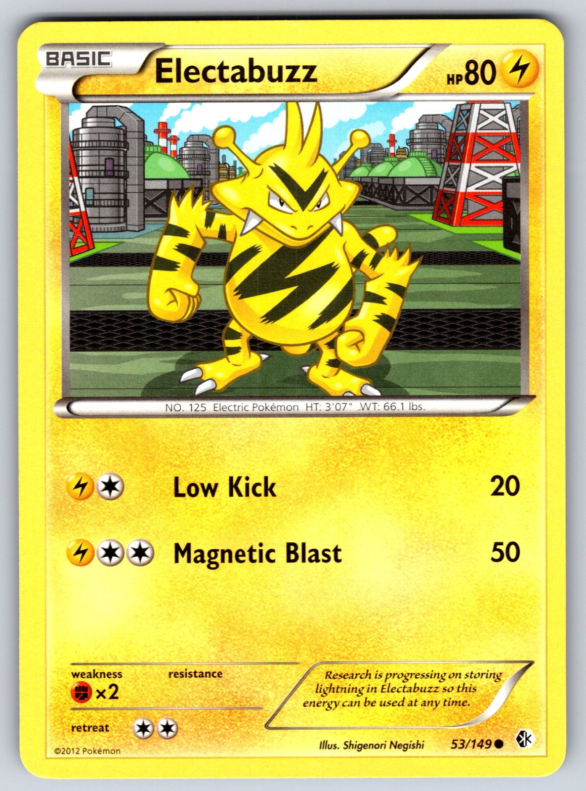 Electabuzz Common Boundaries Crossed 53/149 LP 2012