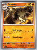 Graveler Uncommon SV: Scarlet & Violet 151 075/165 NM 2023