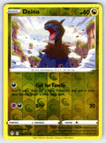 Deino Reverse Holo Common SWSH07: Evolving Skies 113/203 NM 2021