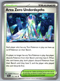 Area Zero Underdepths Uncommon SV07: Stellar Crown 131/142 NM 2024